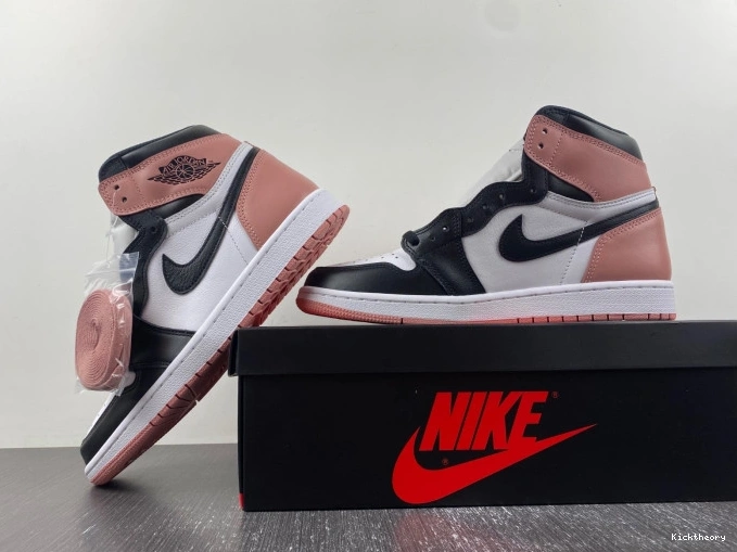 Kicktheory Retro 861428-101 Rust Jordan 1 Pink Nrg High Air Og 0712